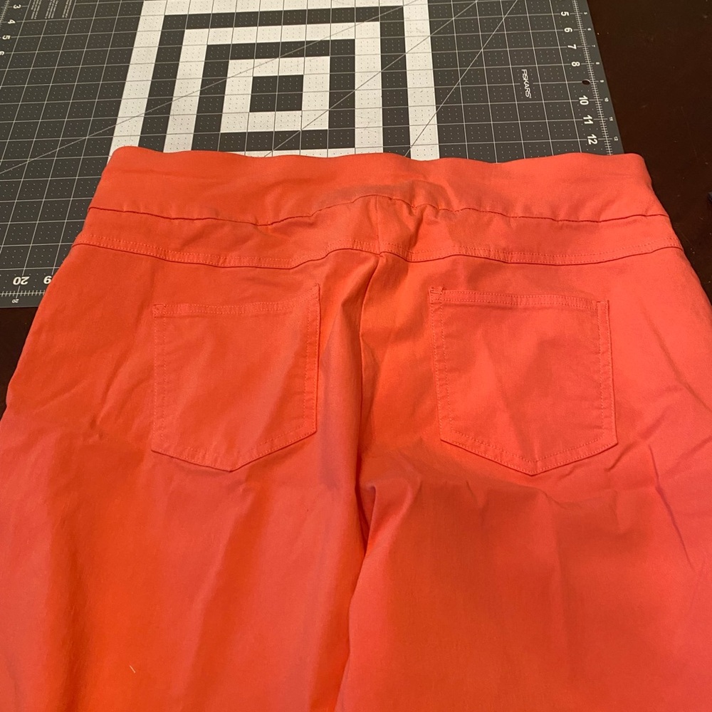 Ruby Rd. Woman's Orange Bottoms - Picture 3 of 4